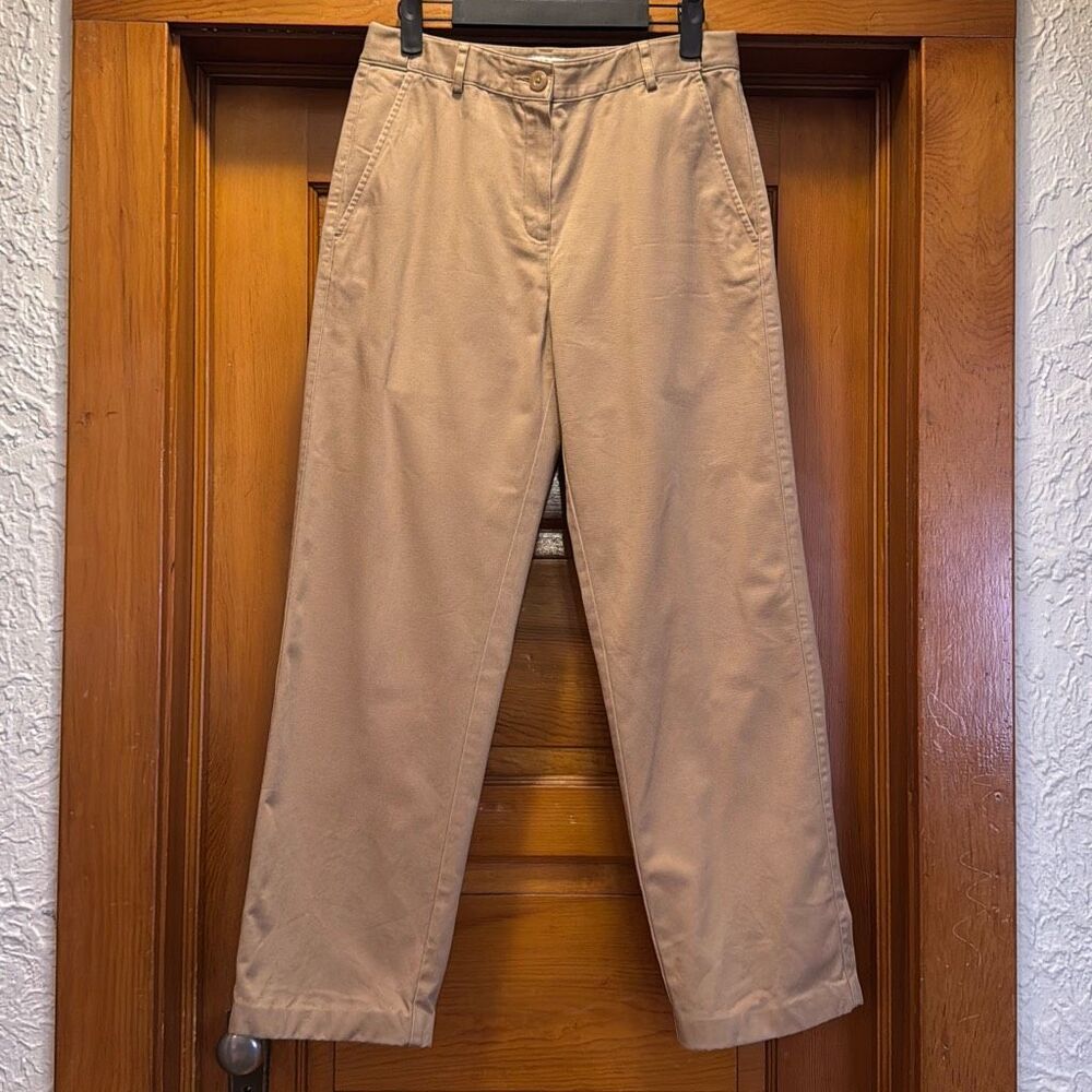 L.L. Bean Khaki Tan Casual Trousers